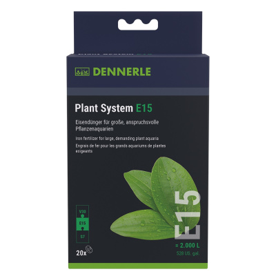 Dennerle Plant System E15 Добавка железа профессиональная высококонцентрированная 20 таблеток